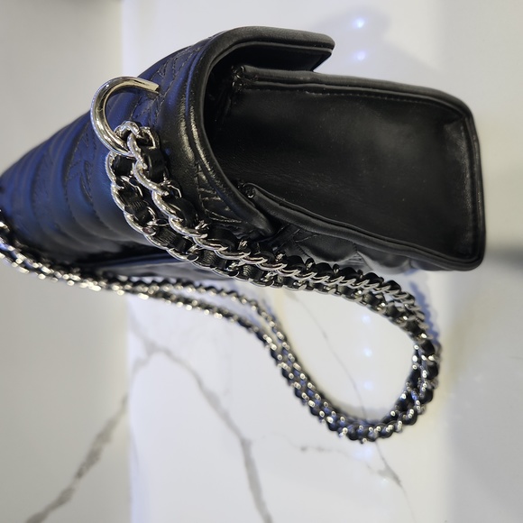 💥💥💥Michael Kors Rose Medium Flap Shoulder Bag Vegan Authenicated - Picture 3 of 10